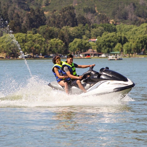 Deportes náuticos en el Lago Rapel